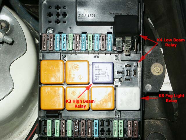 Bmw e30 headlight switch diagram #3